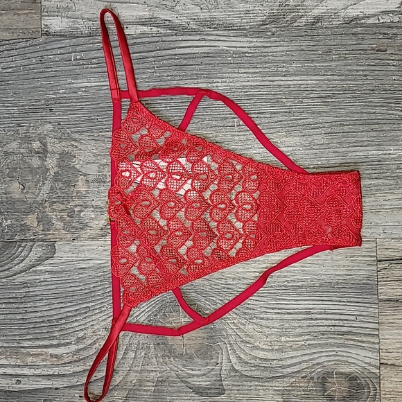 Victoria's secret Sweet Heart edition 2022. RED Dream Angles Cheekini medium.NEW - Picture 5 of 7